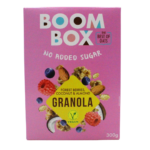 Zobena granola sa šumskim voćem,kokosom i bademom,300g Boom Box
