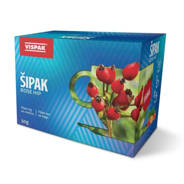 Čaj šipak Vispak 50g