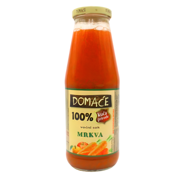 Sok voćni  mrkva 100% 720ml Domaće