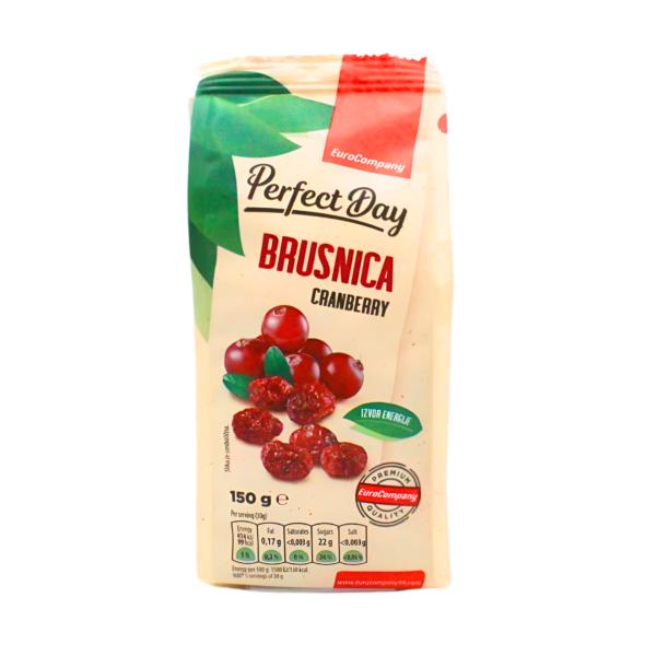 Sušena brusnica,150g EuroCompany