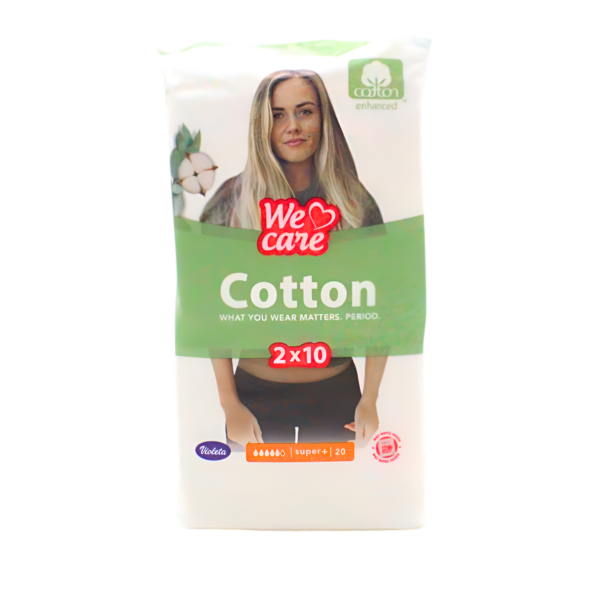 We care Cotton higijenski ulošci super+,20kom
