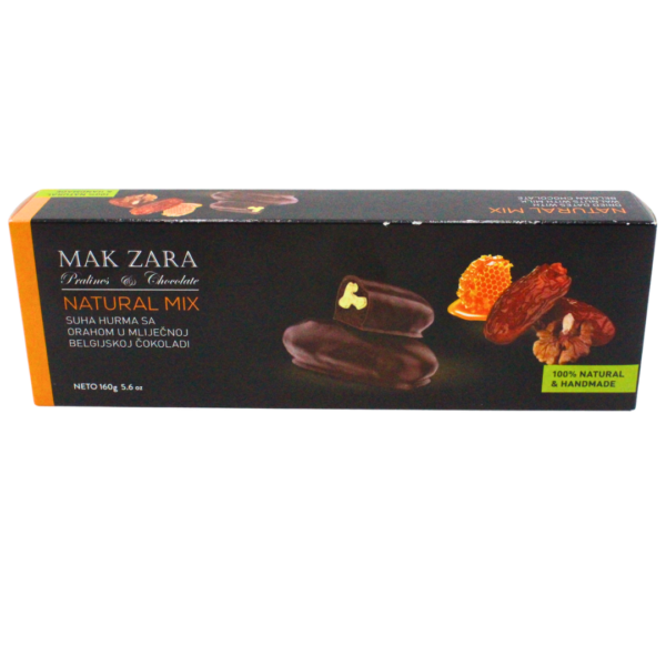 Natural mix hurma sa orahom 160g Mak Zara