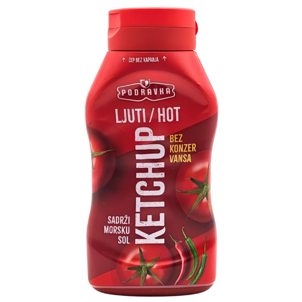 Ketchup ljuti 500g Podravka
